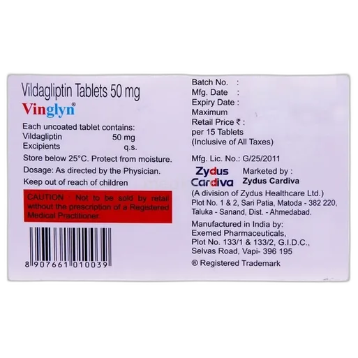 vinglyn 50mg tablet 15's